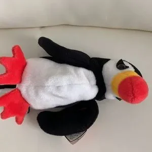 TY Beanie Baby – PUFFER Der Papageientaucher, Sammlerfigur, Geb. 3. November 1997 – Plüschtier Kollektion